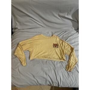 Vintage-Vibe Billabong Cropped Long Sleeve XS